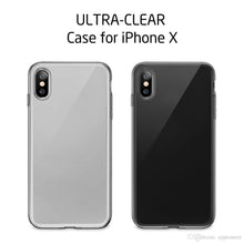 For 2018 New Iphone X Samsung Note 9 S7 S8 S9 0.3MM Crystal Gel Case for iPhone 6s Plus Ultra-Thin transparent Soft TPU Cases Clear Case