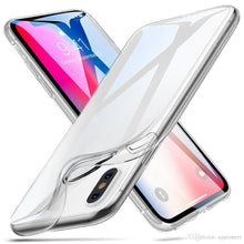 For 2018 New Iphone X Samsung Note 9 S7 S8 S9 0.3MM Crystal Gel Case for iPhone 6s Plus Ultra-Thin transparent Soft TPU Cases Clear Case